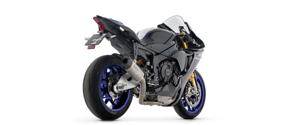 Bon Plan ARROW Half-System Racing Anlage mit Indy Race Evo Schalldämpfer für Yamaha YZF-R1 Modelljahr 2025-