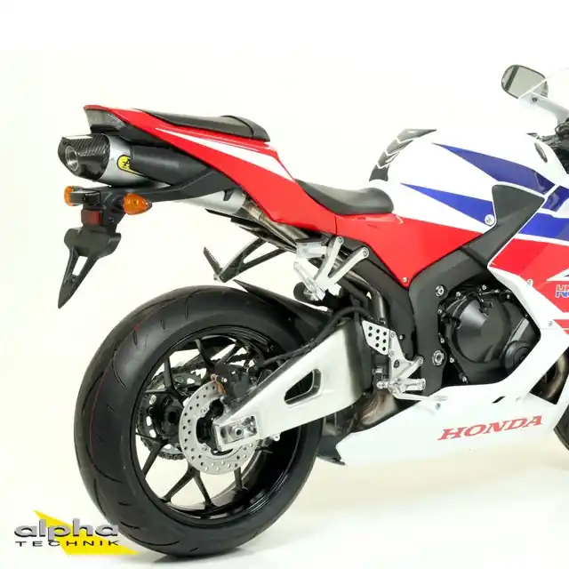 Pas Cher ARROW Auspuff INDY RACE für Honda CBR600RR 2013-2016, Aluminium (Nur mit ARROW Zwischenrohr)