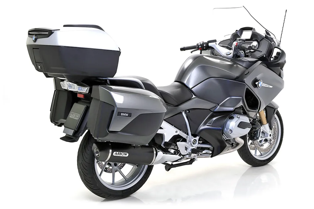 ARROW Auspuff RACE TECH für BMW R1200RT 2014-16 aus Aluminium, schwarz Solde