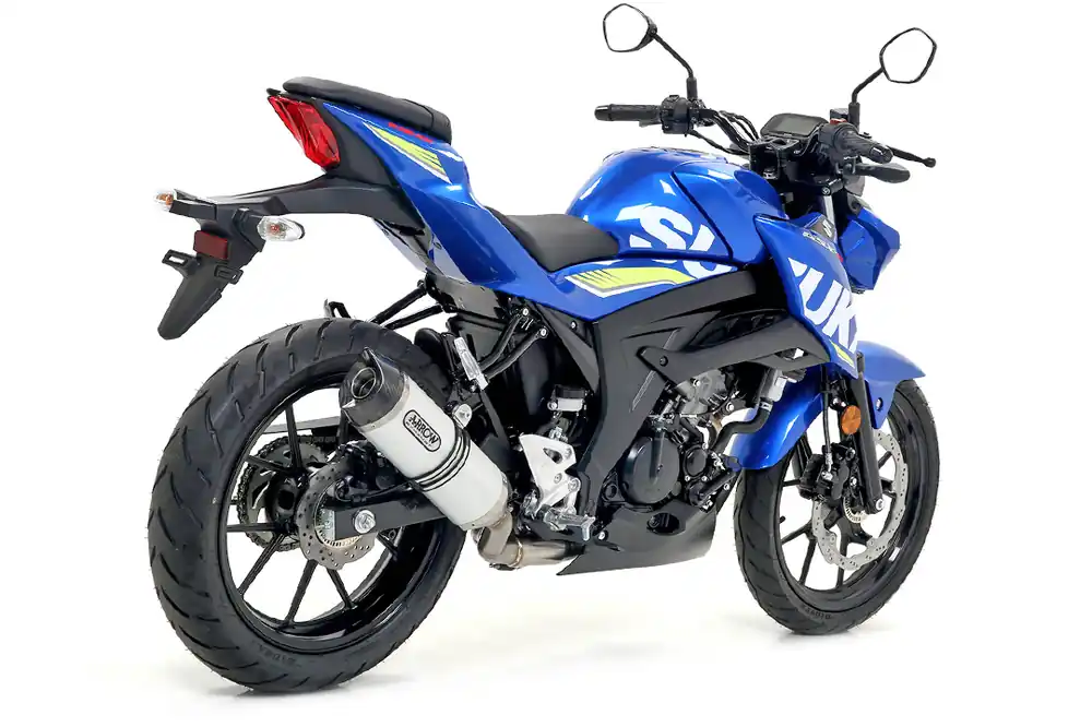 ARROW Auspuff THUNDER für Suzuki GSX-S125 / GSX-R125 2017-, Aluminium (Nur mit ARROW Krümmer) Promotion Saisonnière