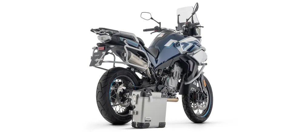 Paiement Sécurisé ARROW Auspuff RACE-TECH DARK Aluminium für CF Moto 800 MT 2025-