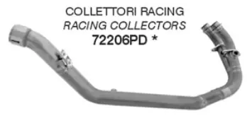 Populaire ARROW Zwischenrohr für KOVE 800X Pro, Rally, Modelljahr 2025-, ohne Kat