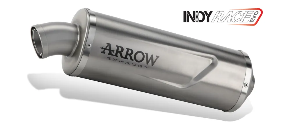 ARROW Auspuff INDY RACE Aluminium für Yamaha Tenere 700 DM20 2025- Nouvel Arrivage