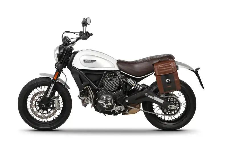 SHAD Seitentaschen Halter Café Racer Ducati Scrambler Authentique