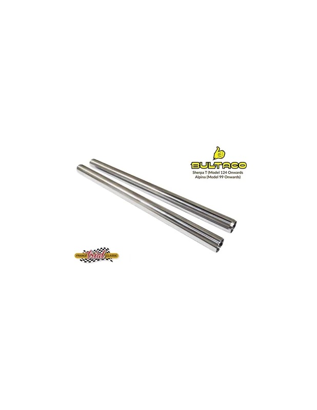 Usine Directe Bultaco Sherpa 250 & 350 paire de tubes de fourche (moderne)
