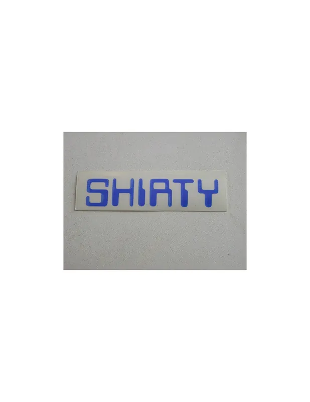 Yamaha John Shirt autocollant original (7.7X2cm) Prix Réduit